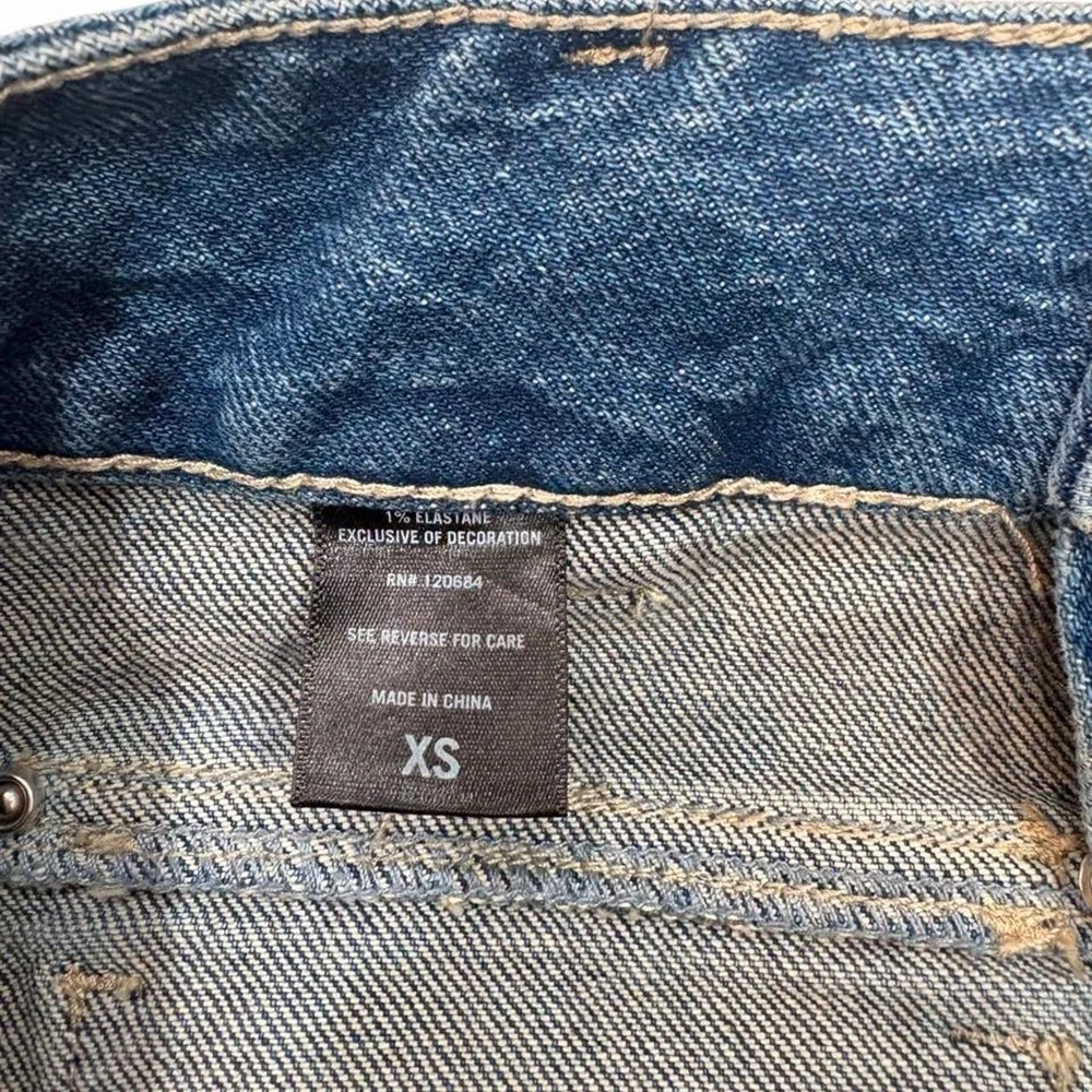 y2k denim mini skirt